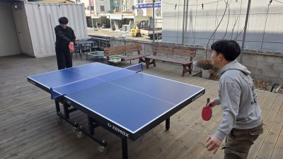 봄맞이 탁구~~